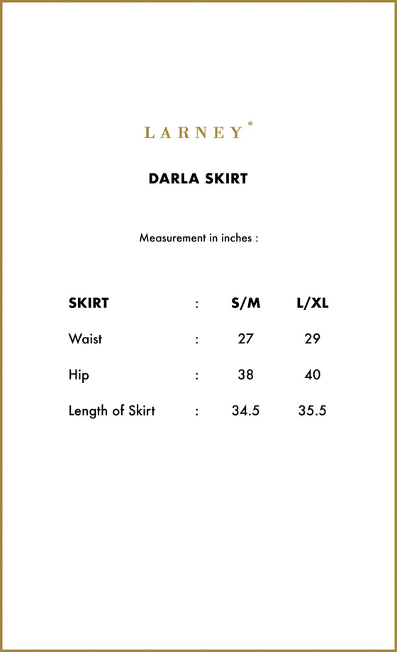 Darla Skirt in Red Dahlia