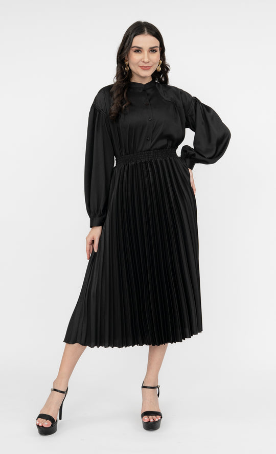 Natalia Skirt in Jet Black