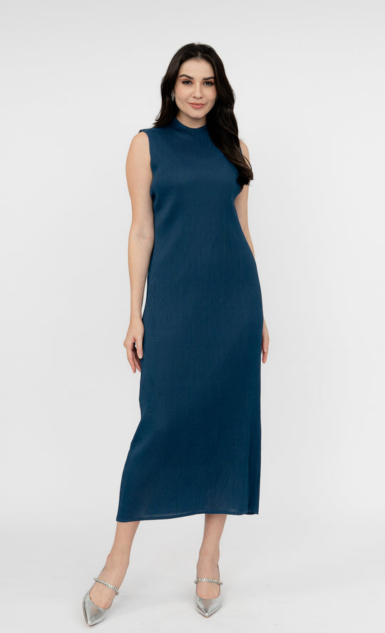 Miss Charm Dress in Yale Blue