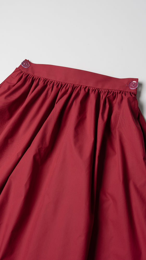 Victoria Skirt in Red Dahlia