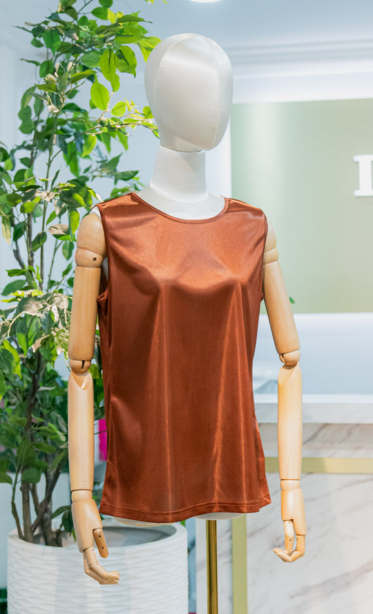 Miss Majestic Top's Inner in Sienna Brown