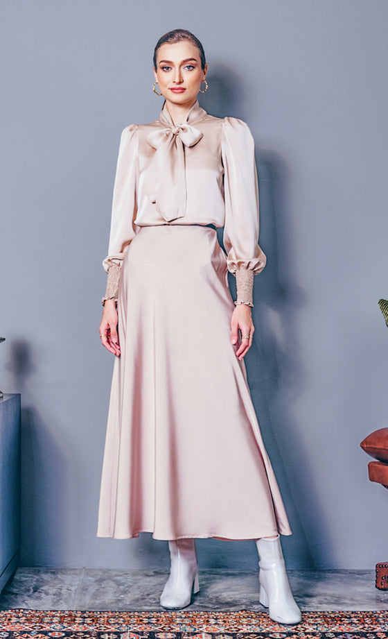 Marienne Skirt in Champagne