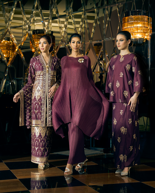  Part 1: LARNEY’s Regal Raya Journey Focuses on Ethereal Embroidery