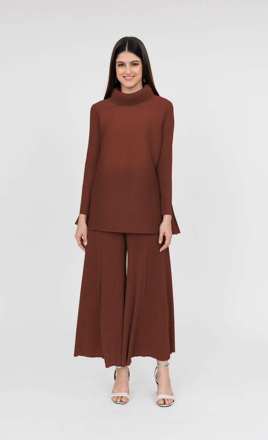 Miss Majestic Top in Sienna Brown