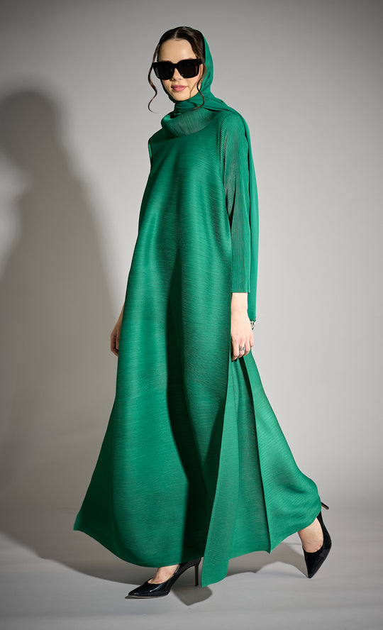 Miss Majestic Abaya 2.0 in Green Bee
