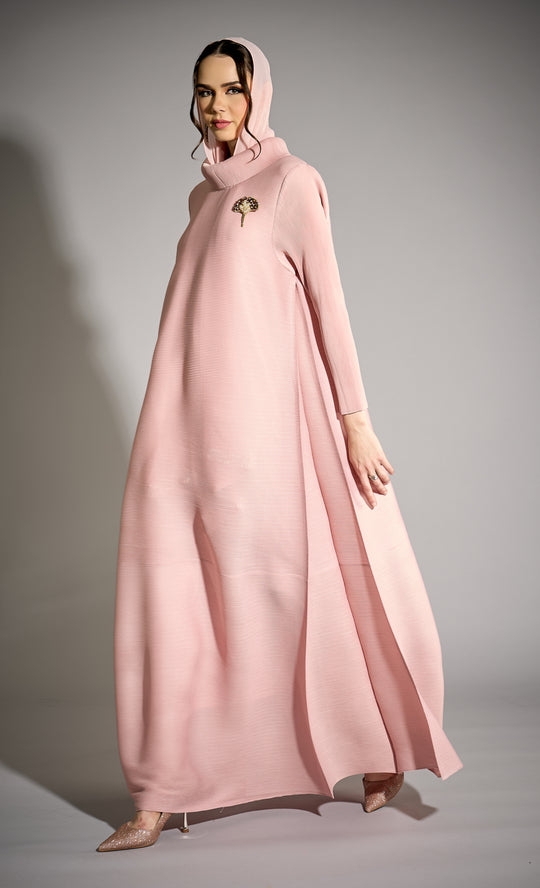 Miss Majestic Abaya 2.0 in Blush Pink