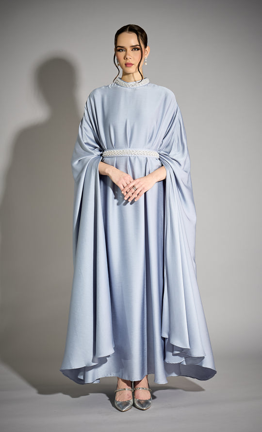 Lady Freya Dress 3.0 in Steel Blue