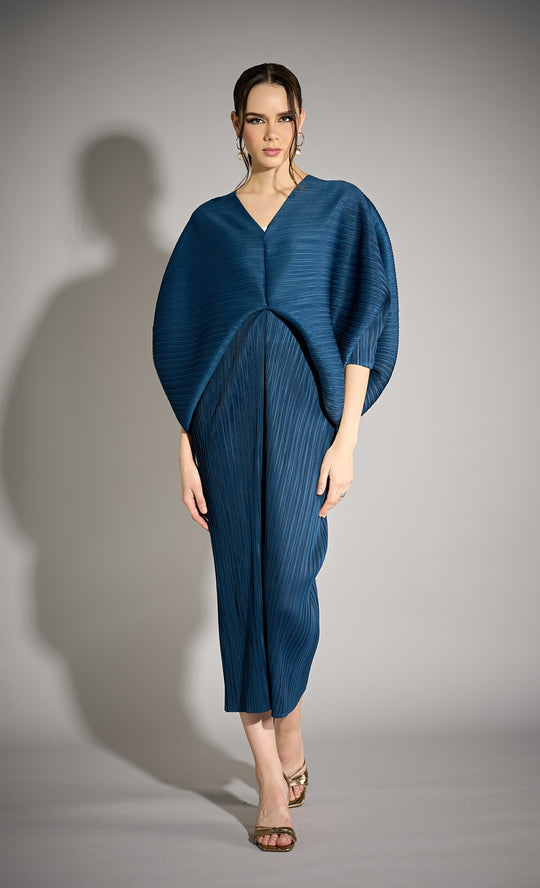 Miss Liberty Dress in Yale Blue