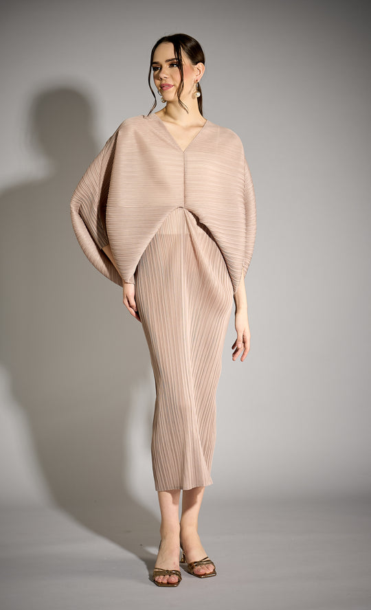Miss Liberty Dress in Champagne