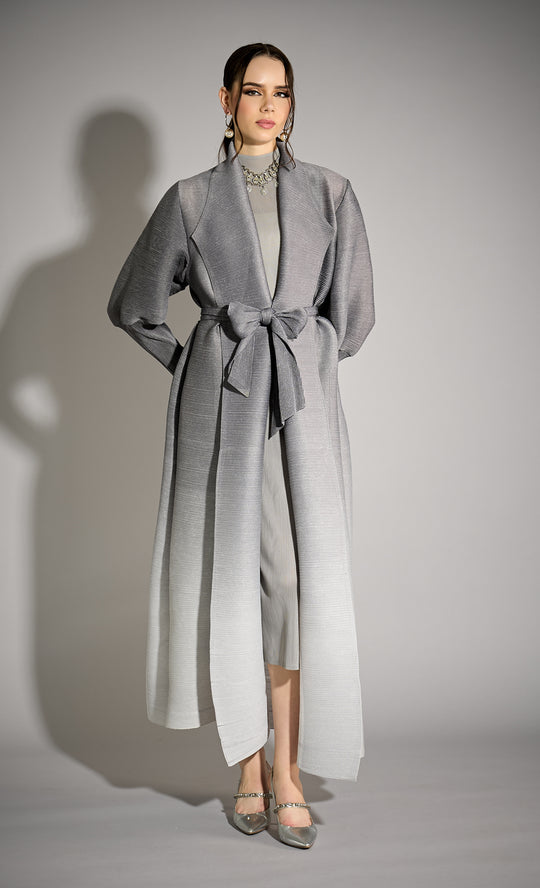 Putrajaya Cardigan in Ombre Grey
