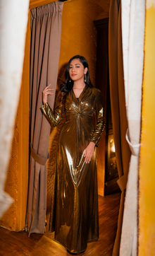 Selene Dress in Classic Gold