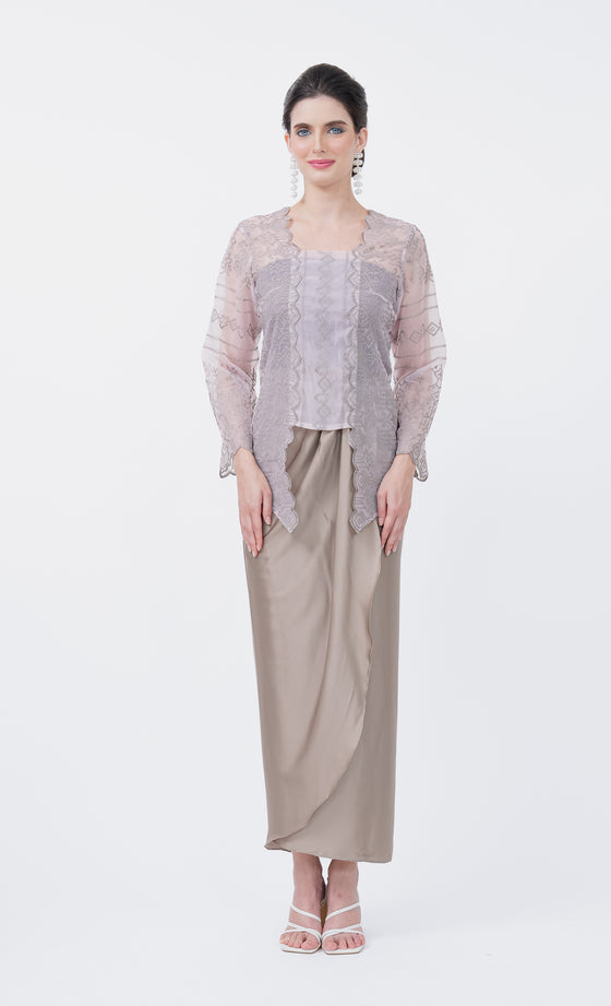 Delicate Kebaya in Champagne