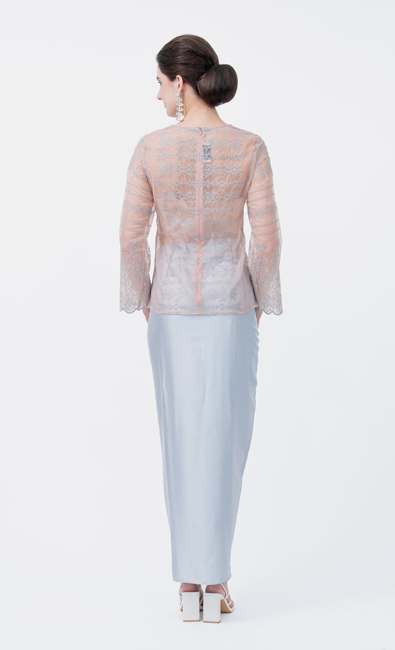 Delicate Kebaya in Peach