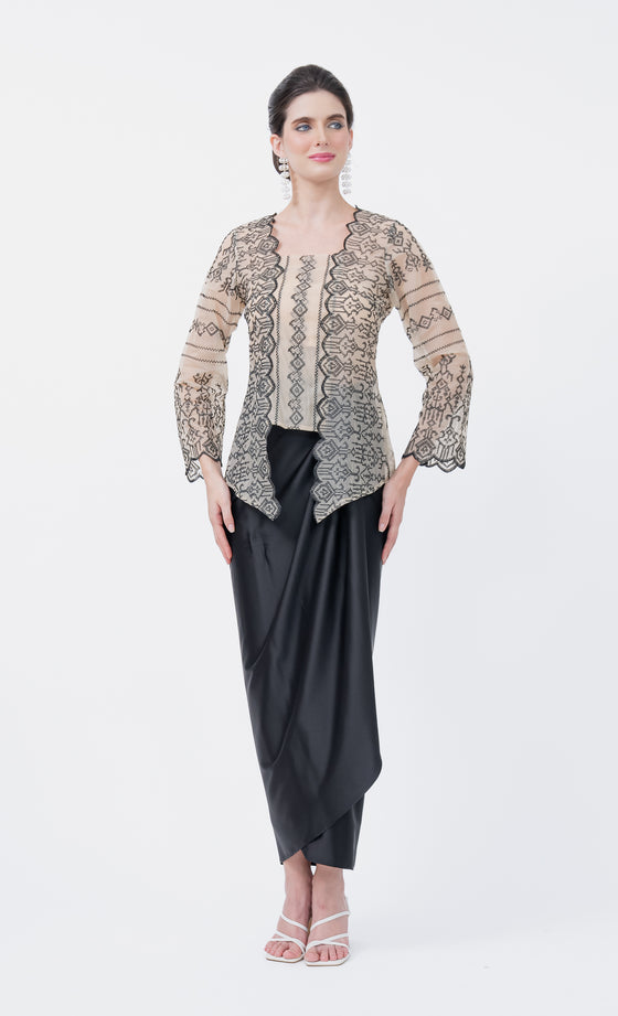 Delicate Kebaya in Apricot