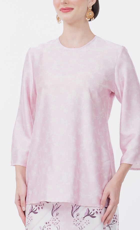 Magnolia Kurung Kedah in Pink Lavender