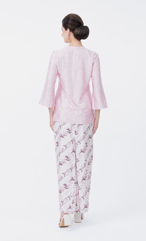 Magnolia Kurung Kedah in Pink Lavender