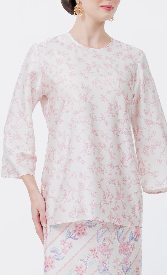 Magnolia Kurung Kedah in Pearl Pink