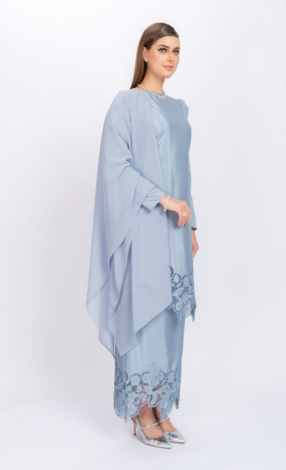 As is item Bloom Kurung in Blue