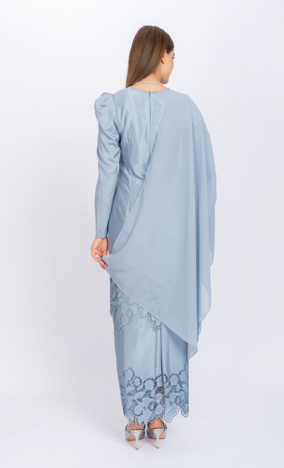 As is item Bloom Kurung in Blue