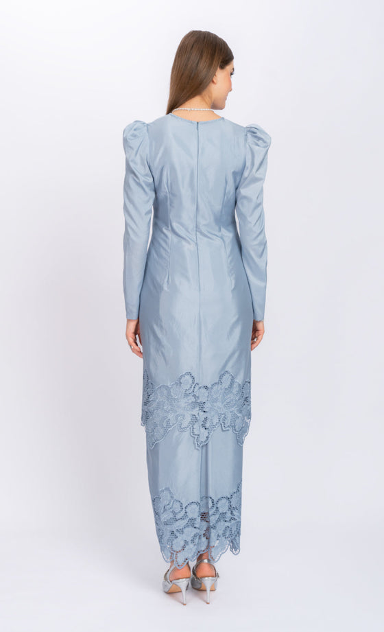 As is item Bloom Kurung in Blue