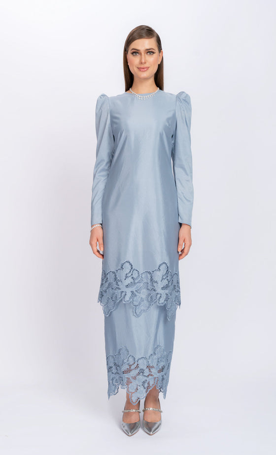 As is item Bloom Kurung in Blue