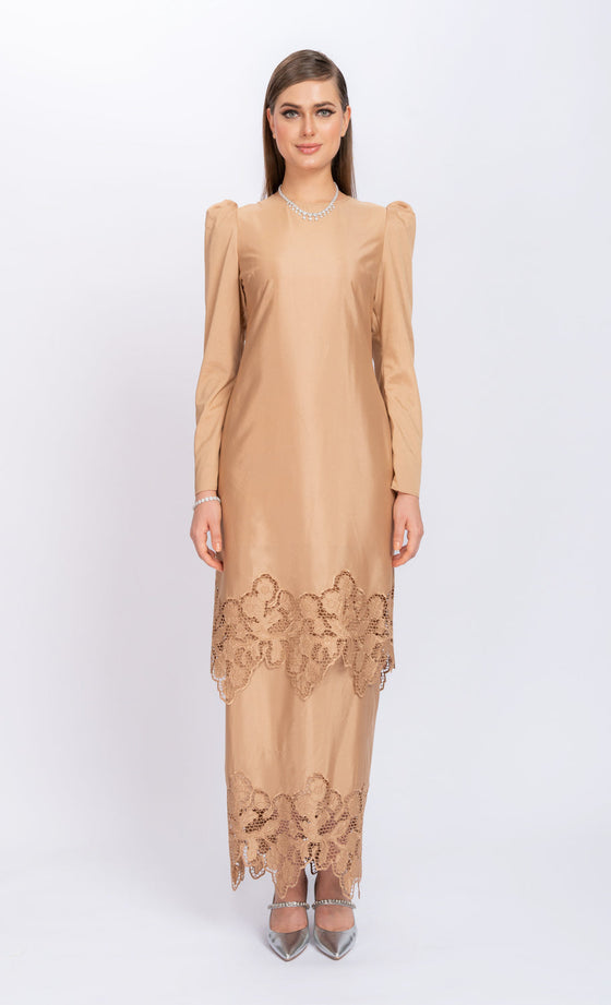 As is item Bloom Kurung in Nude