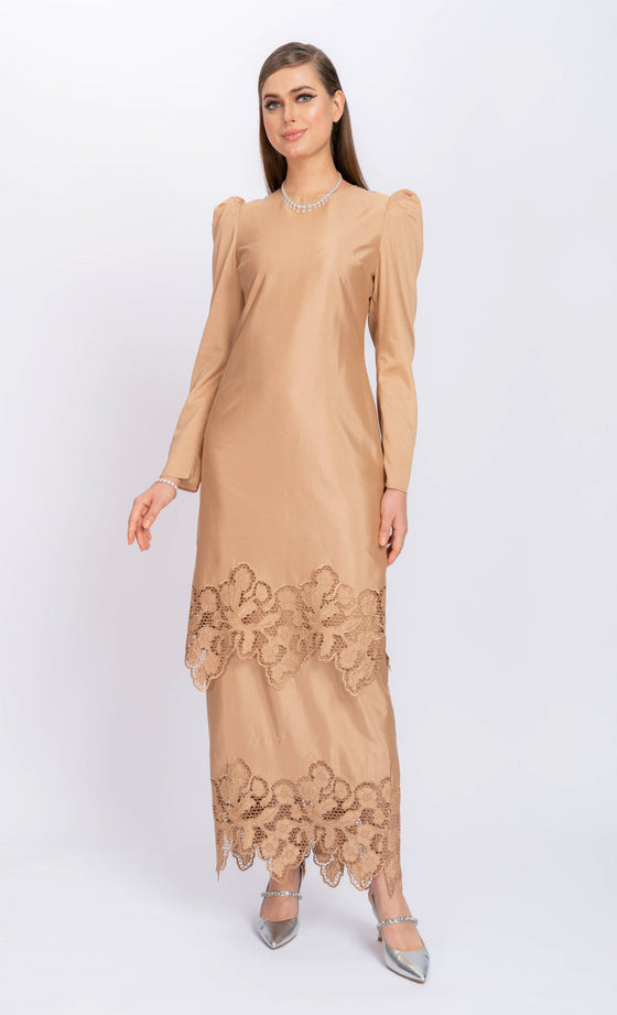 As is item Bloom Kurung in Nude