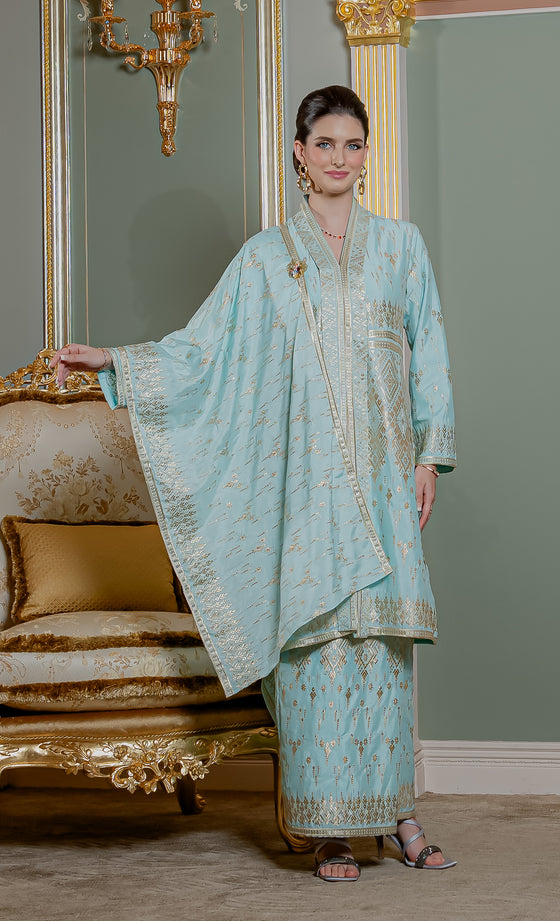 Serena Kebaya in Mint Blue