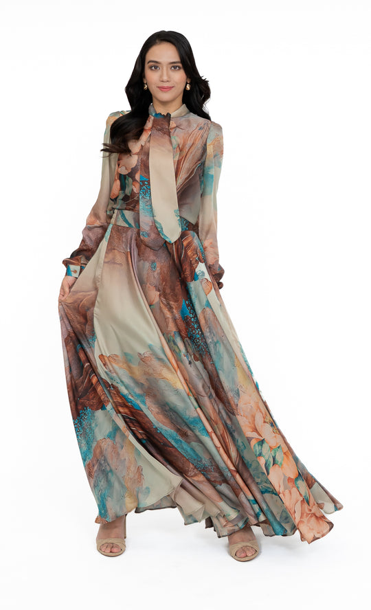 Elina Skirt in Pale Olive Green