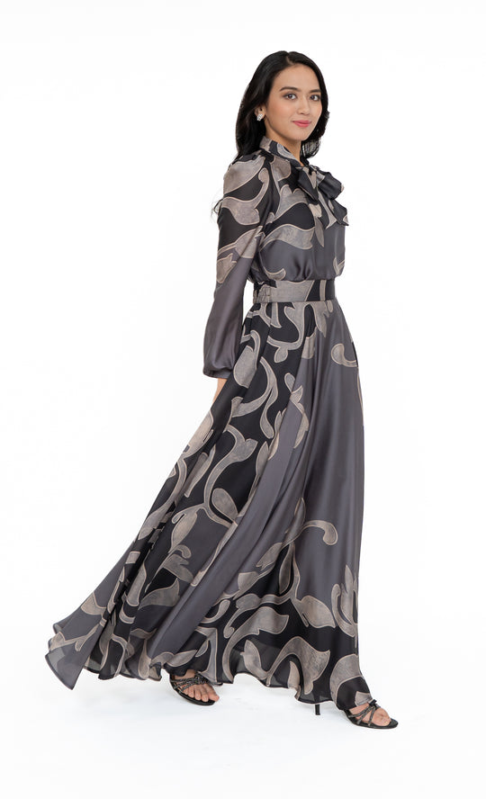 Eden Skirt in Gray Lilac