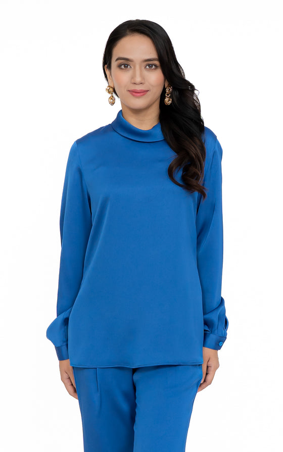 Kepong Top in Lapis Blue