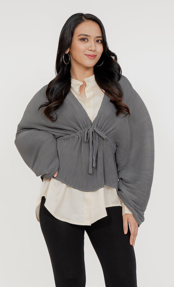 Melawati Top in Shadow Grey