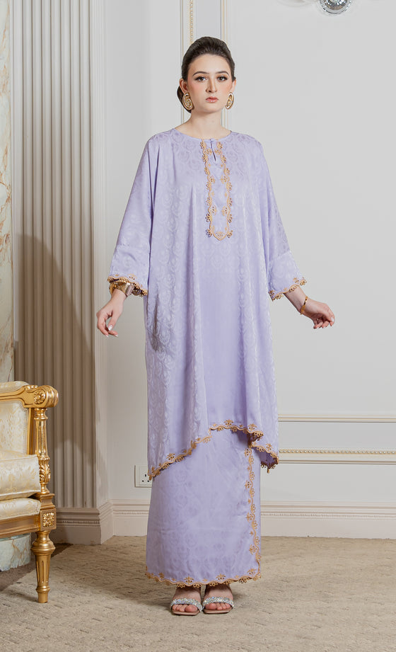 Miss Innate Kurung in Orchid Lilac