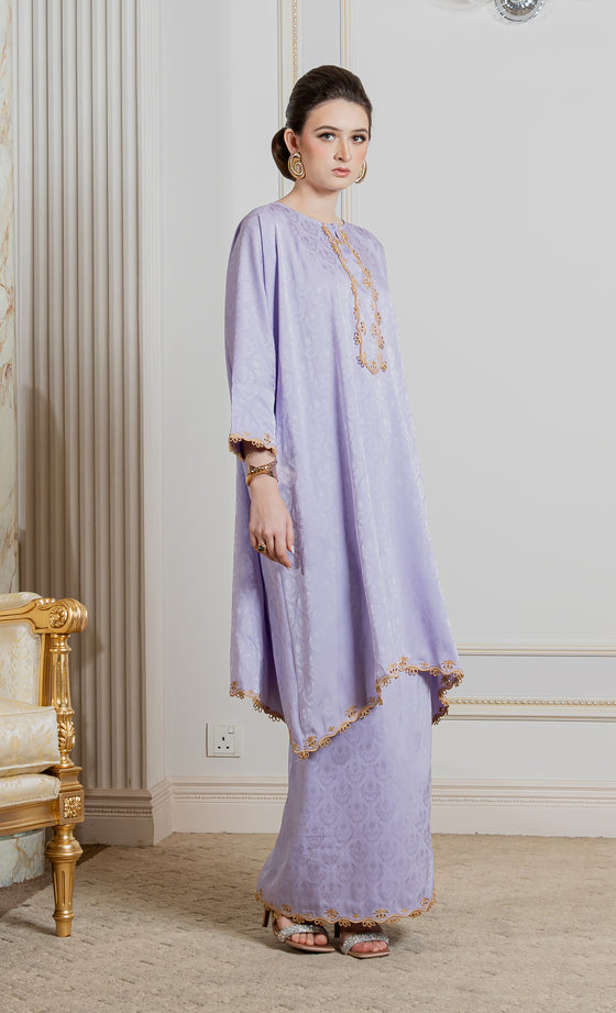 Miss Innate Kurung in Orchid Lilac