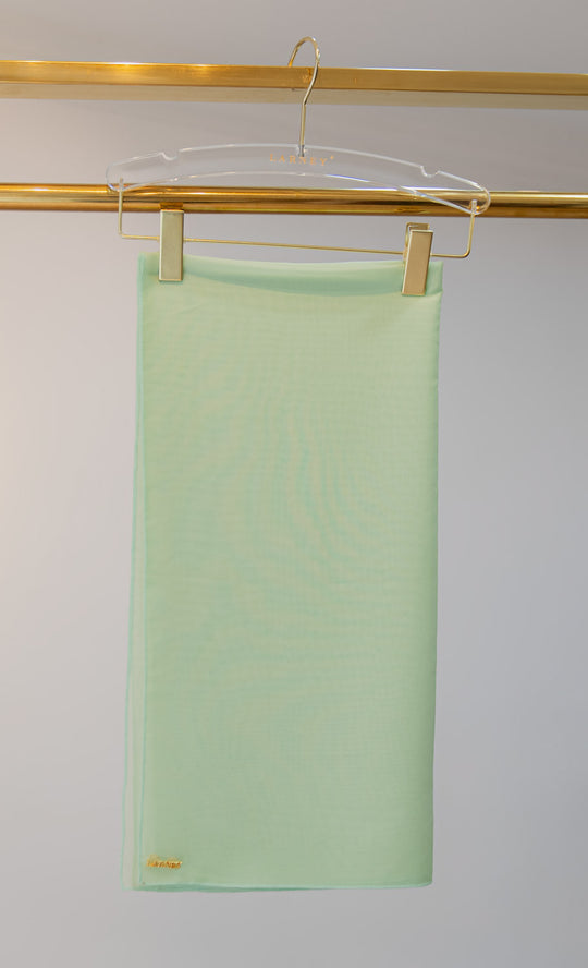 Dazzle Organza Bawal in Seacrest Mint