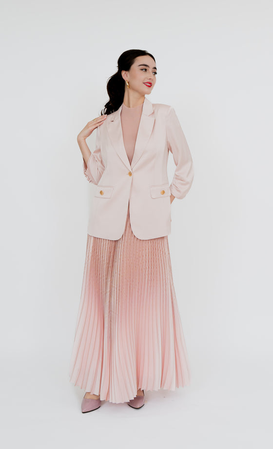 Imbi Blazer in Pale Pink