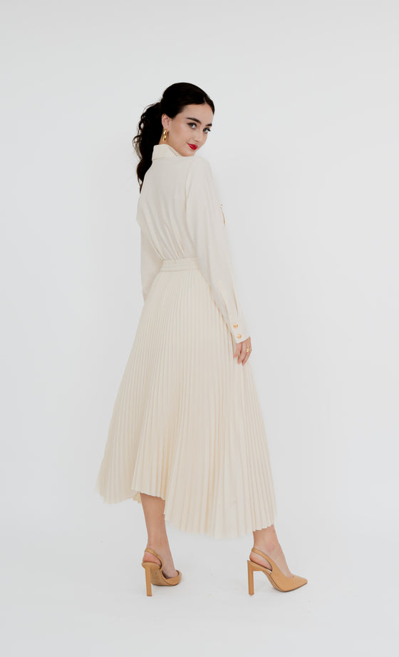 Imbi Skirt in Lucent White