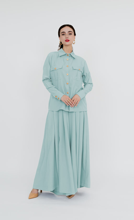 Imbi Shirt in Frosty Blue