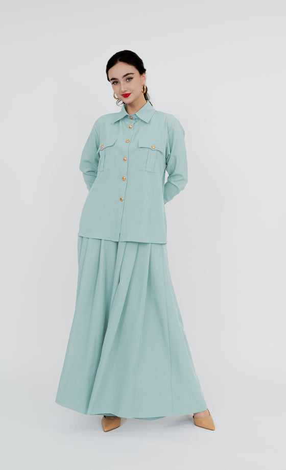 Imbi Shirt in Frosty Blue