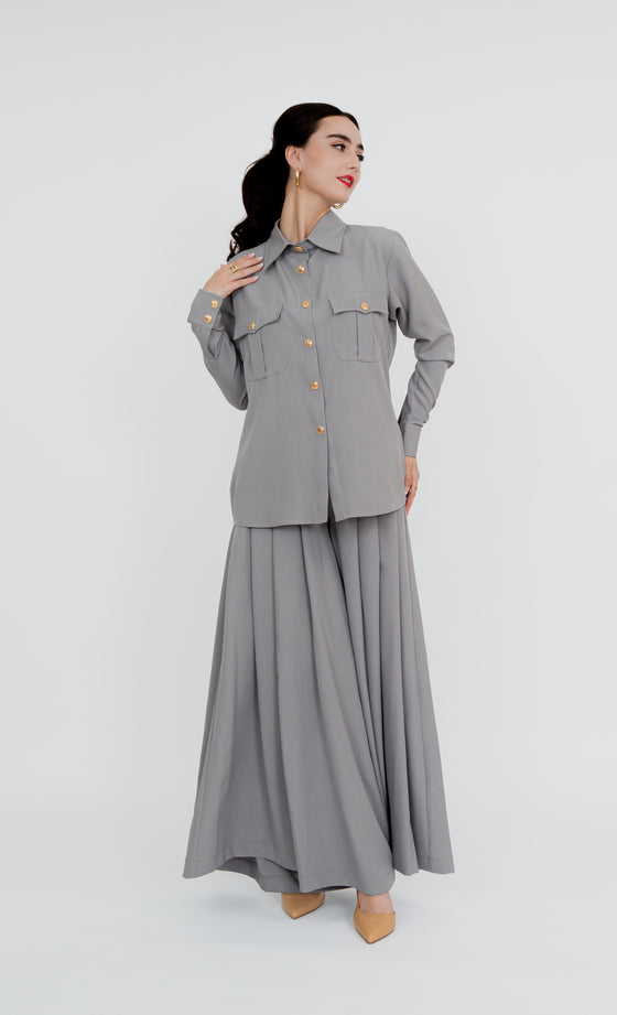 Imbi Shirt in Shadow Grey