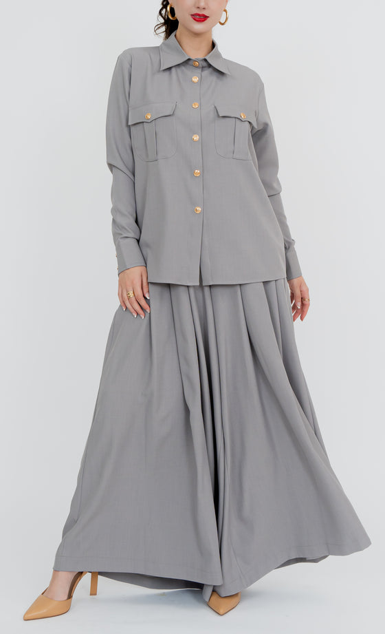 Imbi Shirt in Shadow Grey