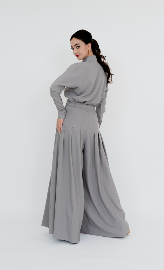 Imbi Palazzo in Shadow Grey