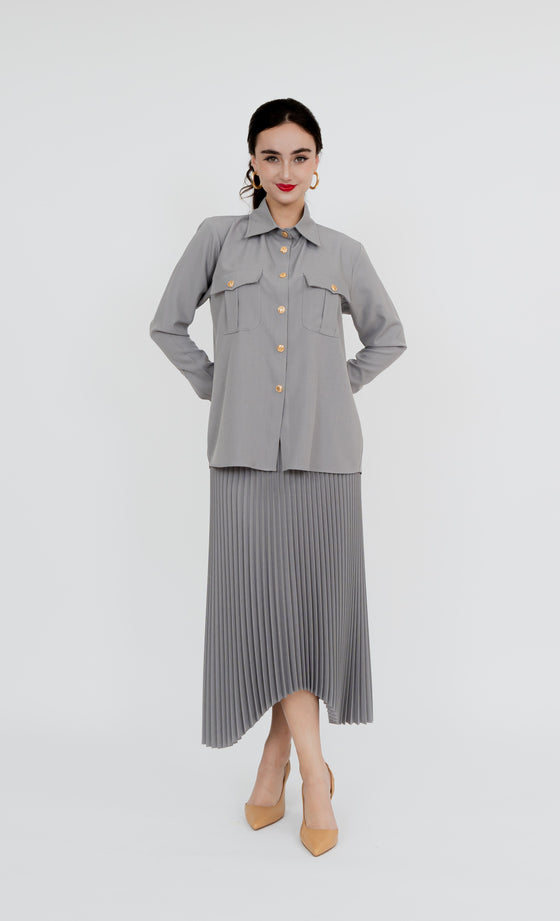 Imbi Shirt in Shadow Grey