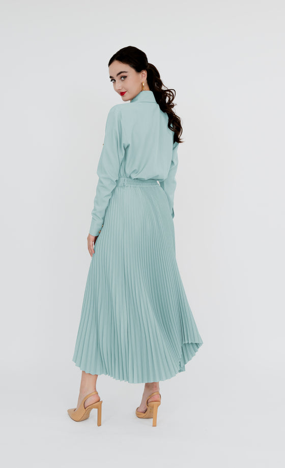 Imbi Skirt in Frosty Blue