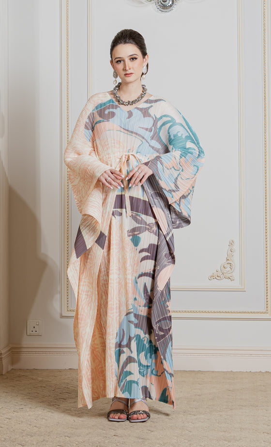 Miss Muse Caftan in Apricot