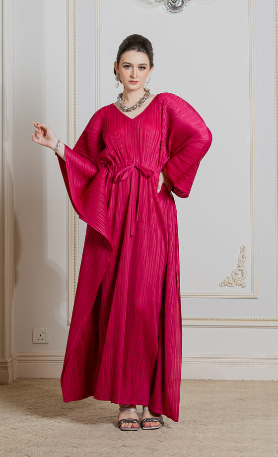 Miss Muse Caftan in Magenta