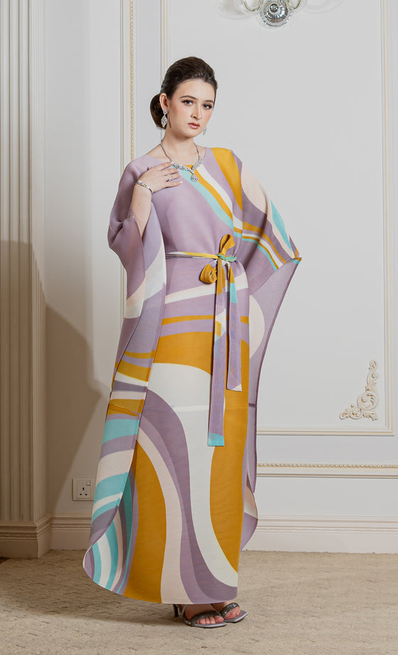 Miss Serene Caftan in Orca Lilac