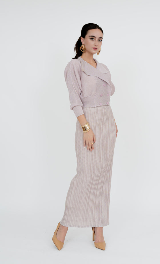 TTDI Crop Jacket in Pale Lilac