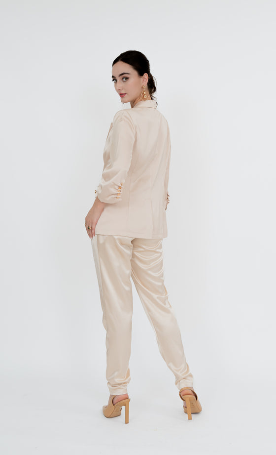 Bukit Nenas Pants in Champagne