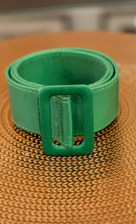 Belt Majestic in Green Bee